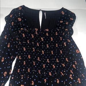 Floral Long Sleeve Dress